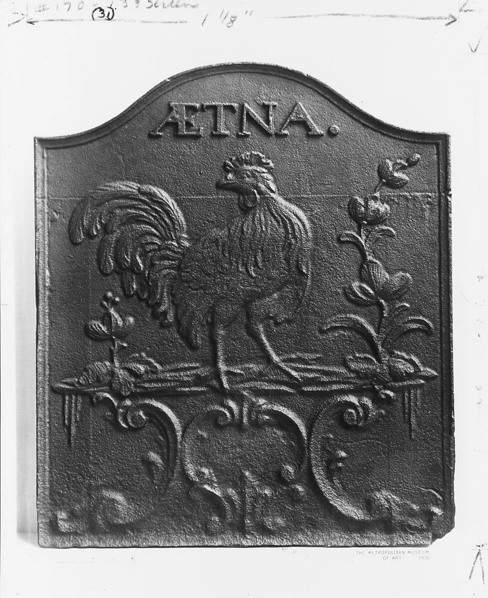 Fireback — Aetna Furnace