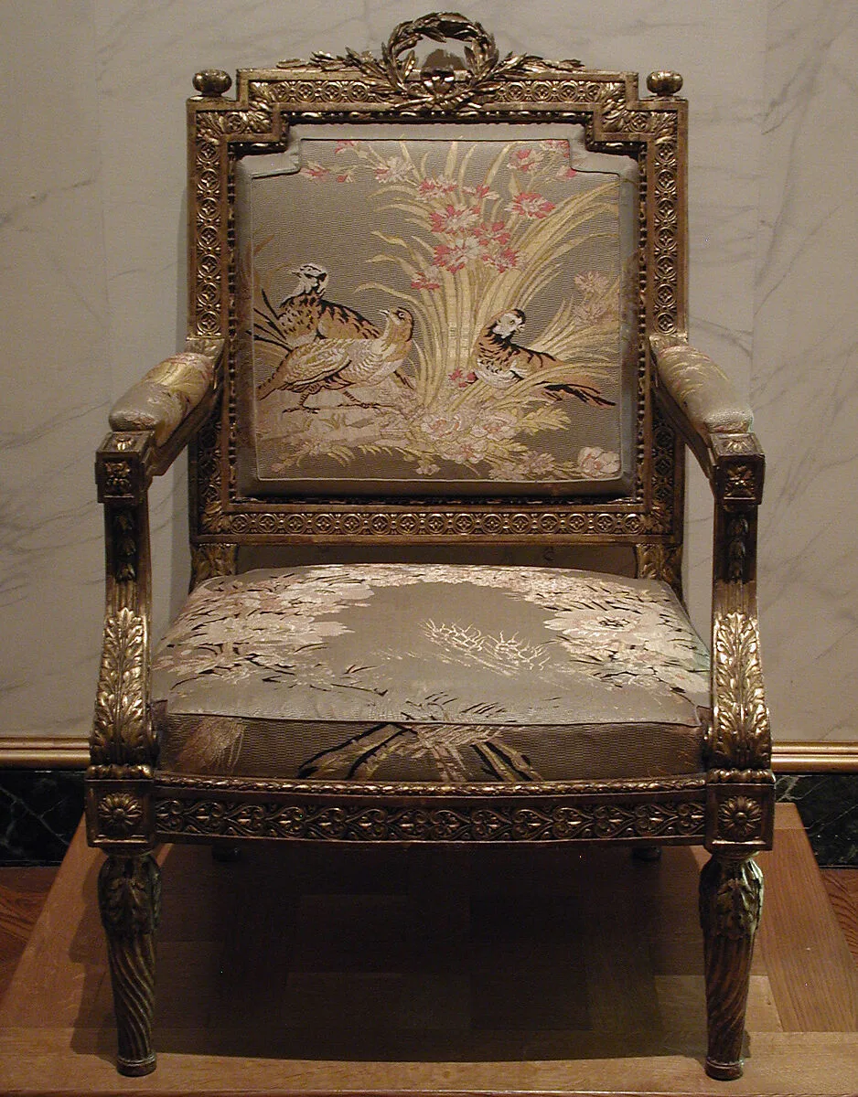 Armchair (one of a pair) — Claude Chevigny
