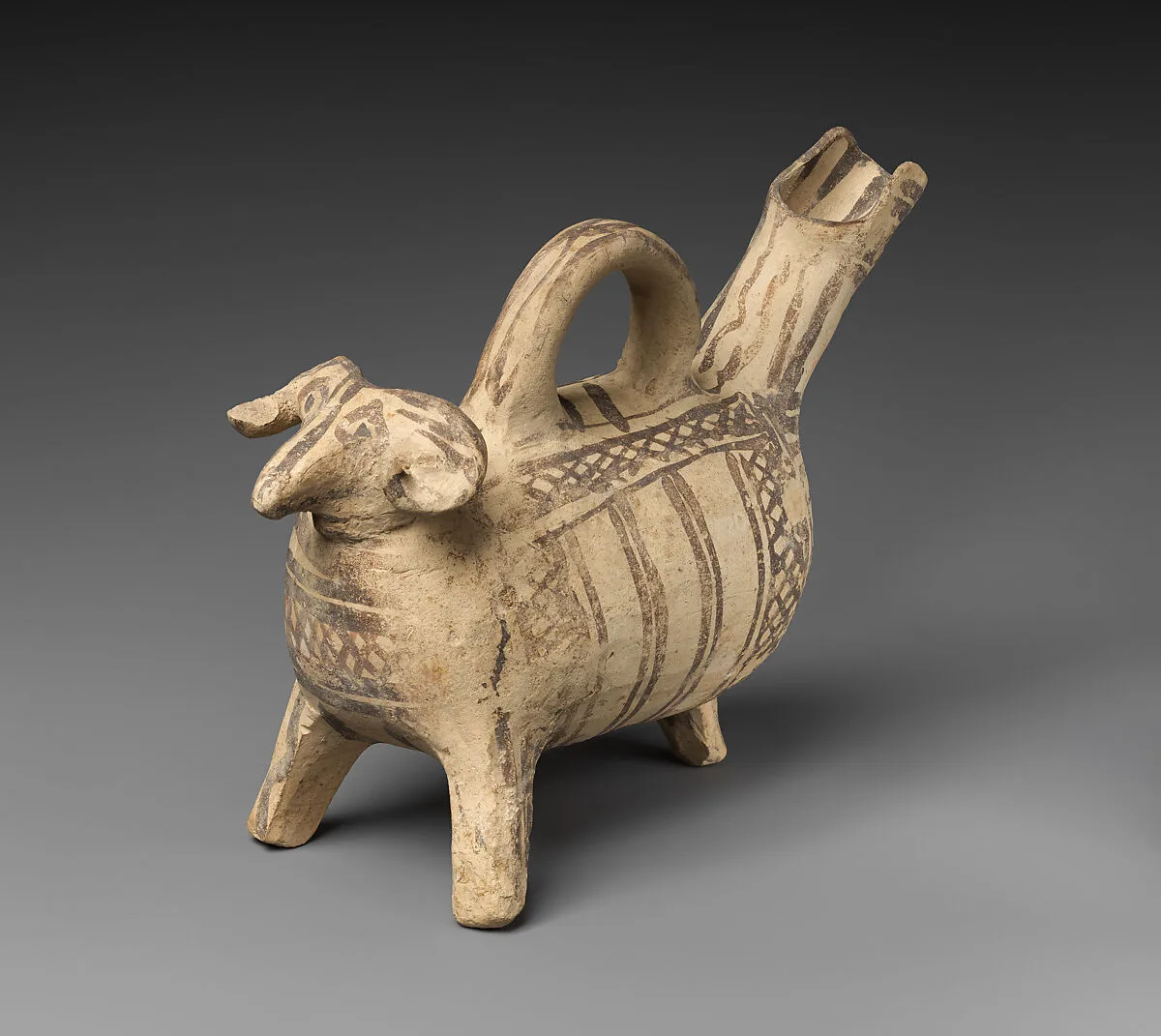 Terracotta askos (vessel) — Unknown