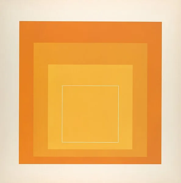 Proof for White Line Square series — Josef Albers|Gemini G.E.L.|Kenneth E. Tyler