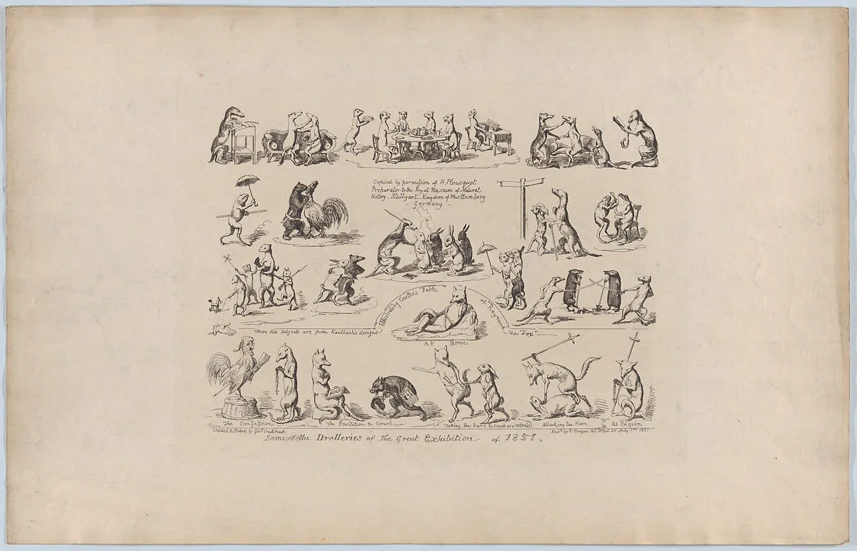 Some of the Drolleries of the Great Exhibition — George Cruikshank|David Bogue