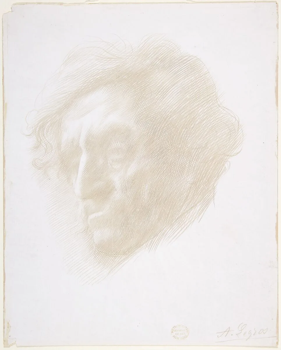 Head of a Man — Alphonse Legros