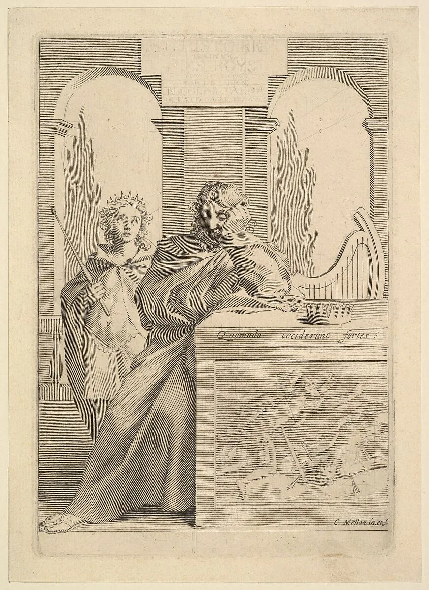 David: Title Page for Talon, L'Histoire sainte, III — Claude Mellan|Gabriel Cramoisy|Sebastien Cramoisy