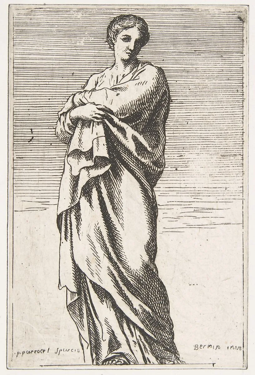 Standing Female Figure — Pierre Ignace Parrocel