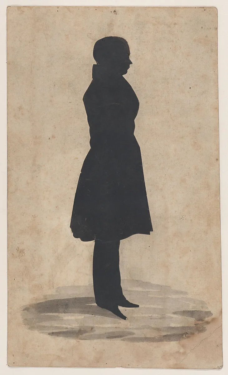 Silhouette of John Quincy Adams — John Quincy Adams|William Henry Brown