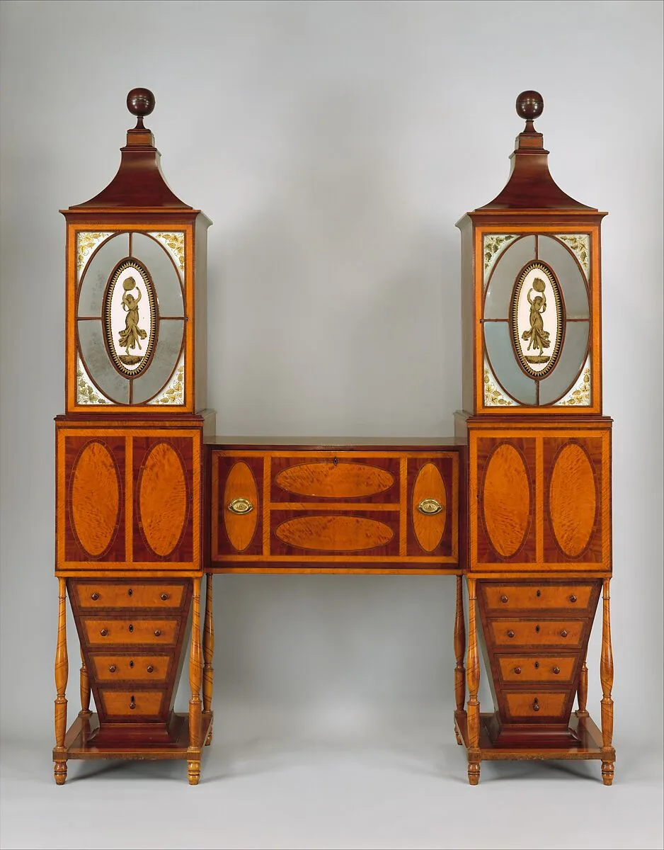 Desk and Bookcase — Unknown