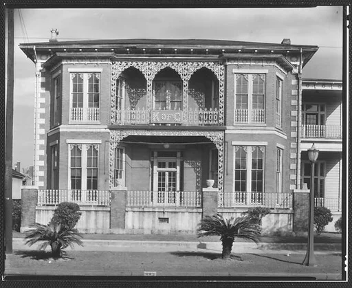 [Italianate Town House with Cast-Iron Balcony, Knights of Columbus Building, Mobile, Alabama?]