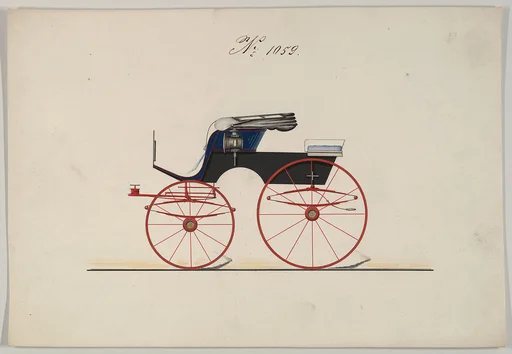 Design for Stanhope Phaeton, no. 1059