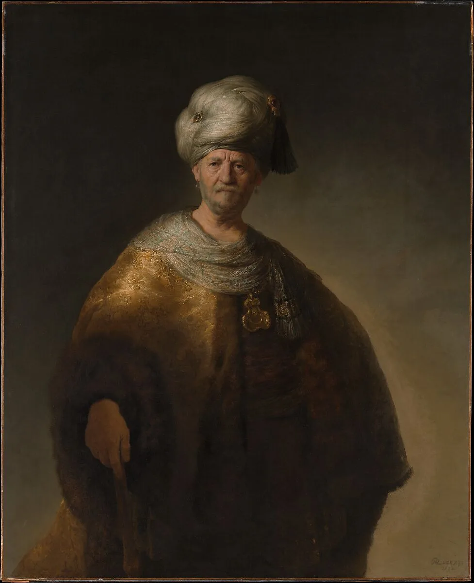 Man in a Turban — Rembrandt (Rembrandt van Rijn)