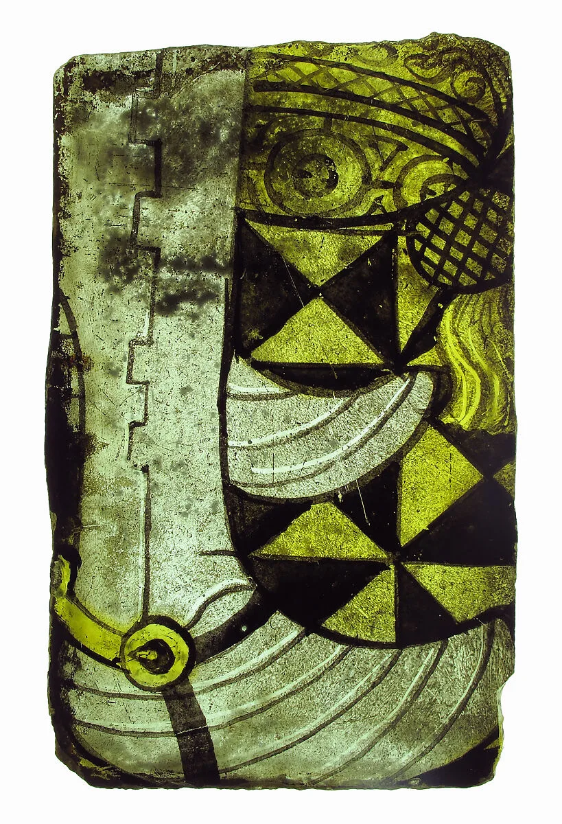 Glass Fragment — Unknown