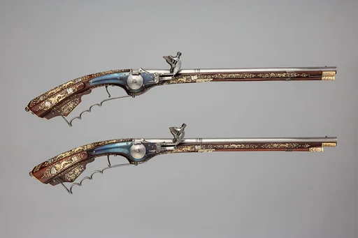 Pair of Wheellock Pistols or Carbines