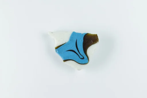 Fragment from Patterned Vessel with Thick Walls