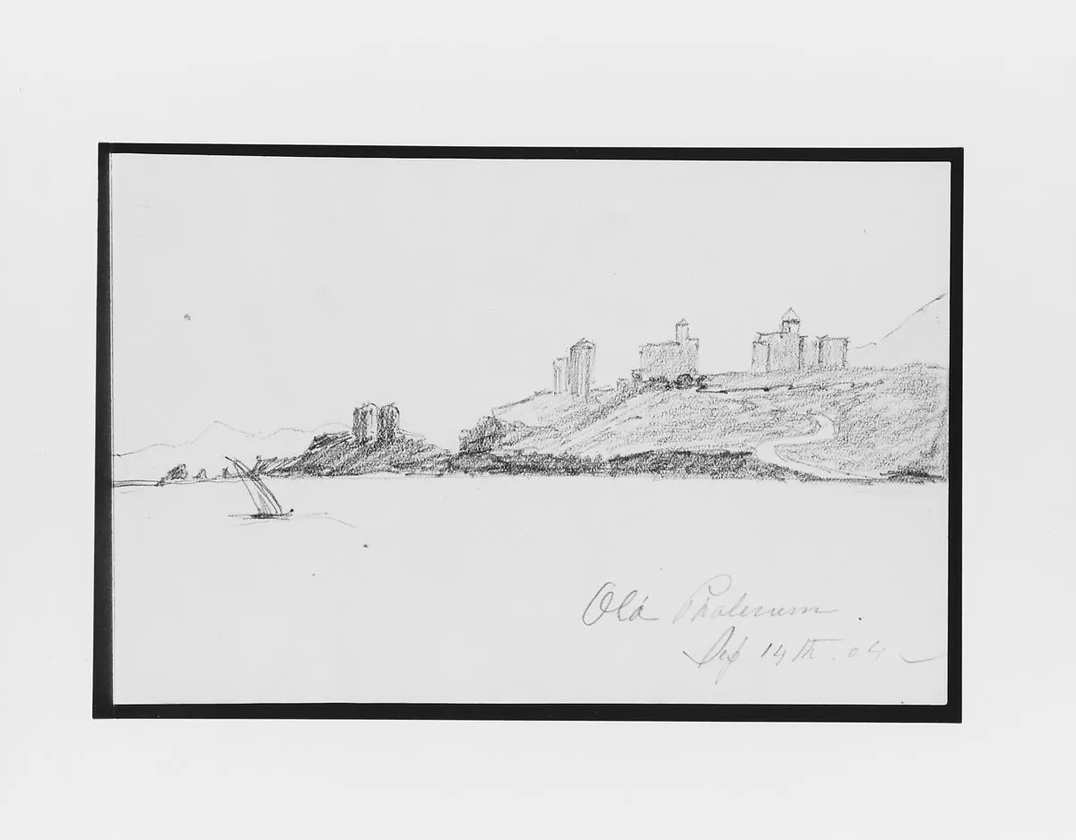 Old Phalerum (from Sketchbook) — Mary Newbold Sargent