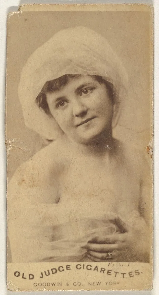 From the Actors and Actresses series (N171) for Old Judge Cigarettes — Goodwin & Company