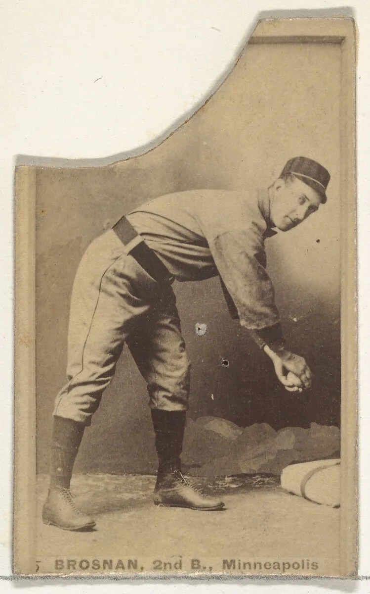 Timothy J. Brosnan, 2nd Base, Minneapolis, from the Old Judge series (N172) for Old Judge Cigarettes — Goodwin & Company