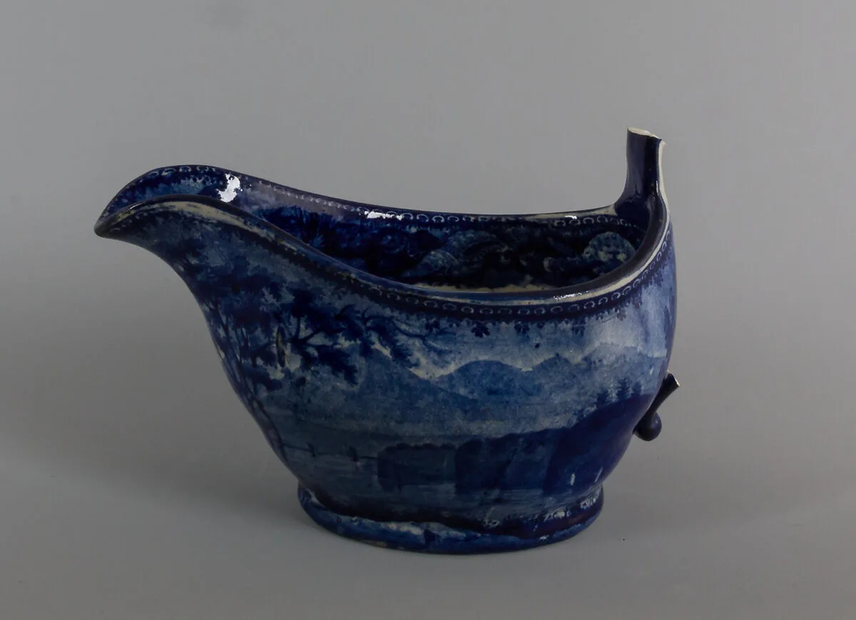 Sauceboat — Enoch Wood & Sons