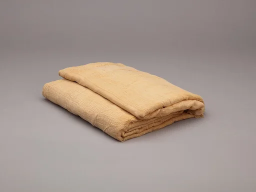 Sheet, linen mark, fine spin, irregular weave