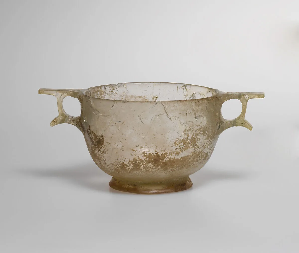 Glass skyphos (drinking cup) — Unknown