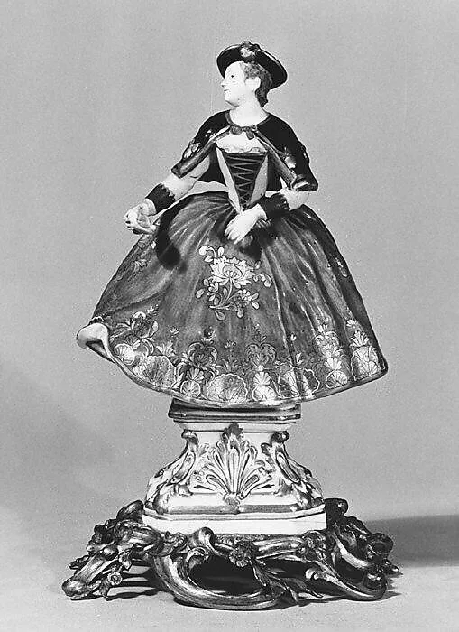 Standing woman (one of a pair) — Johann Joachim Kändler|Meissen Manufactory