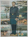 Submarines, from the World War I Puzzle Cards series — Chocolates Jaime Boix, Barcelona|Gustave Zédé|J. Lopez