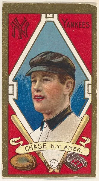 Harold W. Chase, New York Yankees, American League, from the "Baseball Series" (Gold Borders) set (T205) issued by the American Tobacco Company — American Tobacco Company