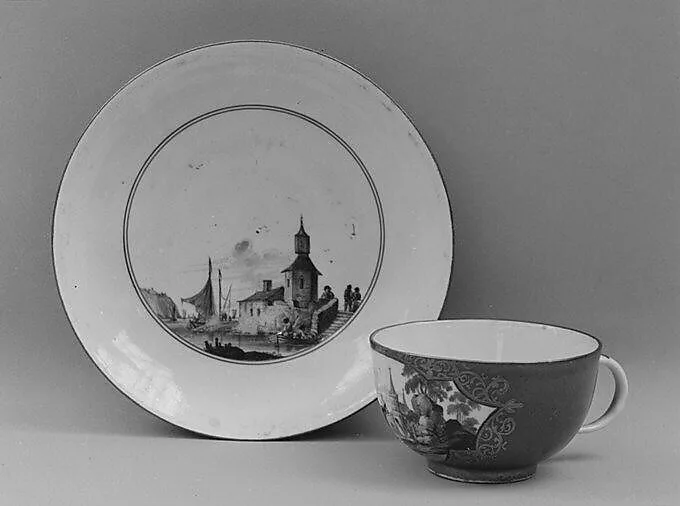 Saucer — Meissen Manufactory