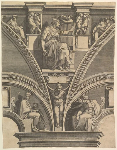 The Eritrean Sibyl, from "Prophets and Sibyls in the Sistine Chapel"