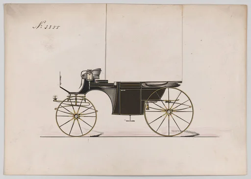 Design for Landaulet, no. 3355