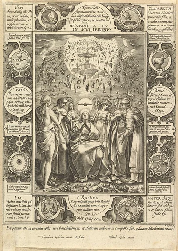 Benedicta tu in Mulieribus, from "Christian and Profane Allegories"