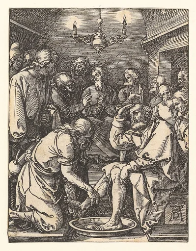 Christ Washing the Feet of the Disciples, from "The Small Passion"