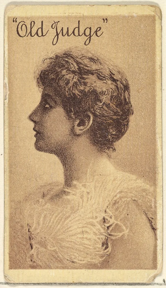 Actress from the Old Judge series (N167) for Old Judge Cigarettes — Goodwin & Company|Giles Lithographic Company