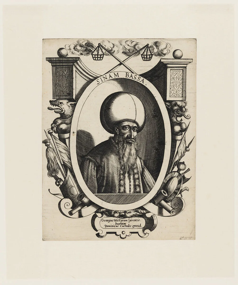 Portrait of Sinan the Great — Georgius Wickgram Spirensis|Dominicus Custos|Sinan the Great