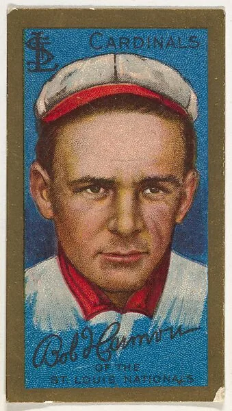 Robert Harmon, St. Louis Cardinals, National League, from the "Baseball Series" (Gold Borders) set (T205) issued by the American Tobacco Company — American Tobacco Company