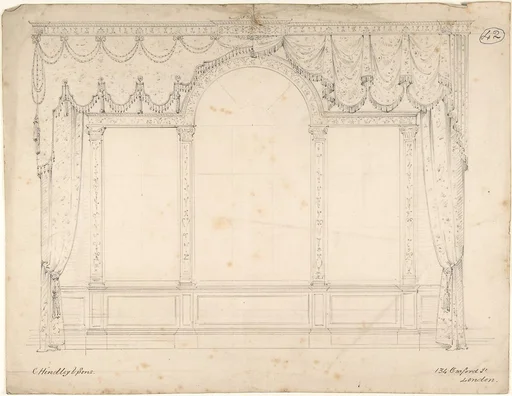 Design for a Wall with Three Windows