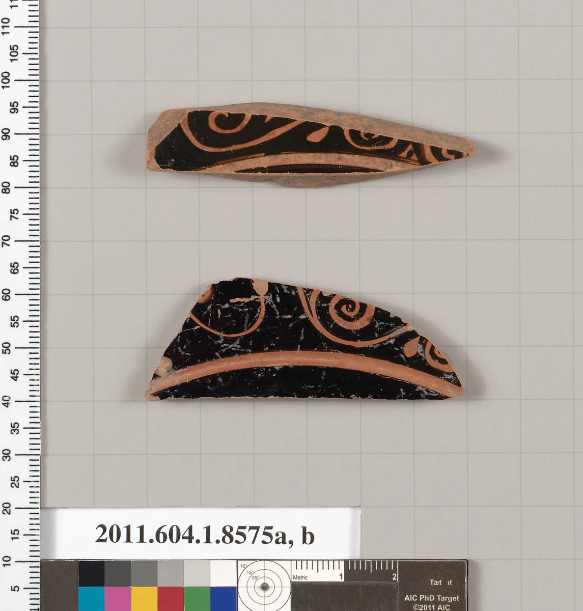 Terracotta fragments of stemless kylikes (drinking cups) — Unknown