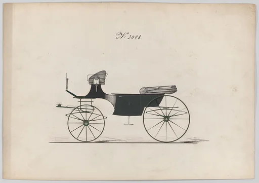 Design for Landaulet, no. 3098