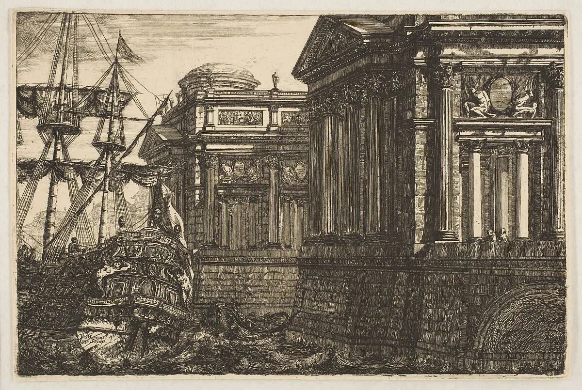 Port Scene — Pierre Moreau