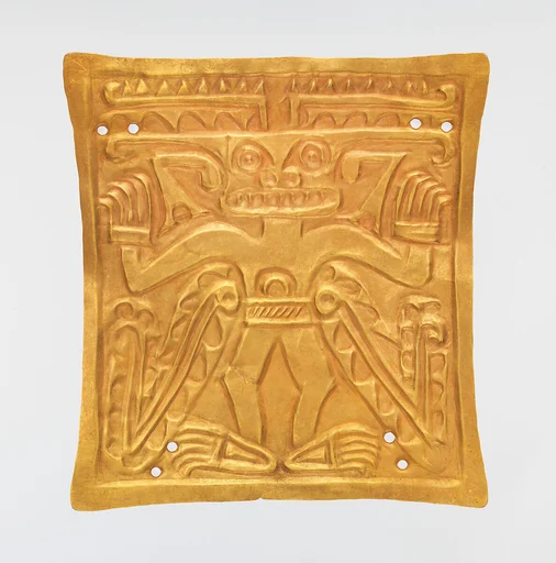 Plaque with Masked Figure