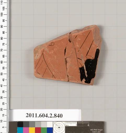 Terracotta fragment of a bell-krater (bowl for mixing wine and water)