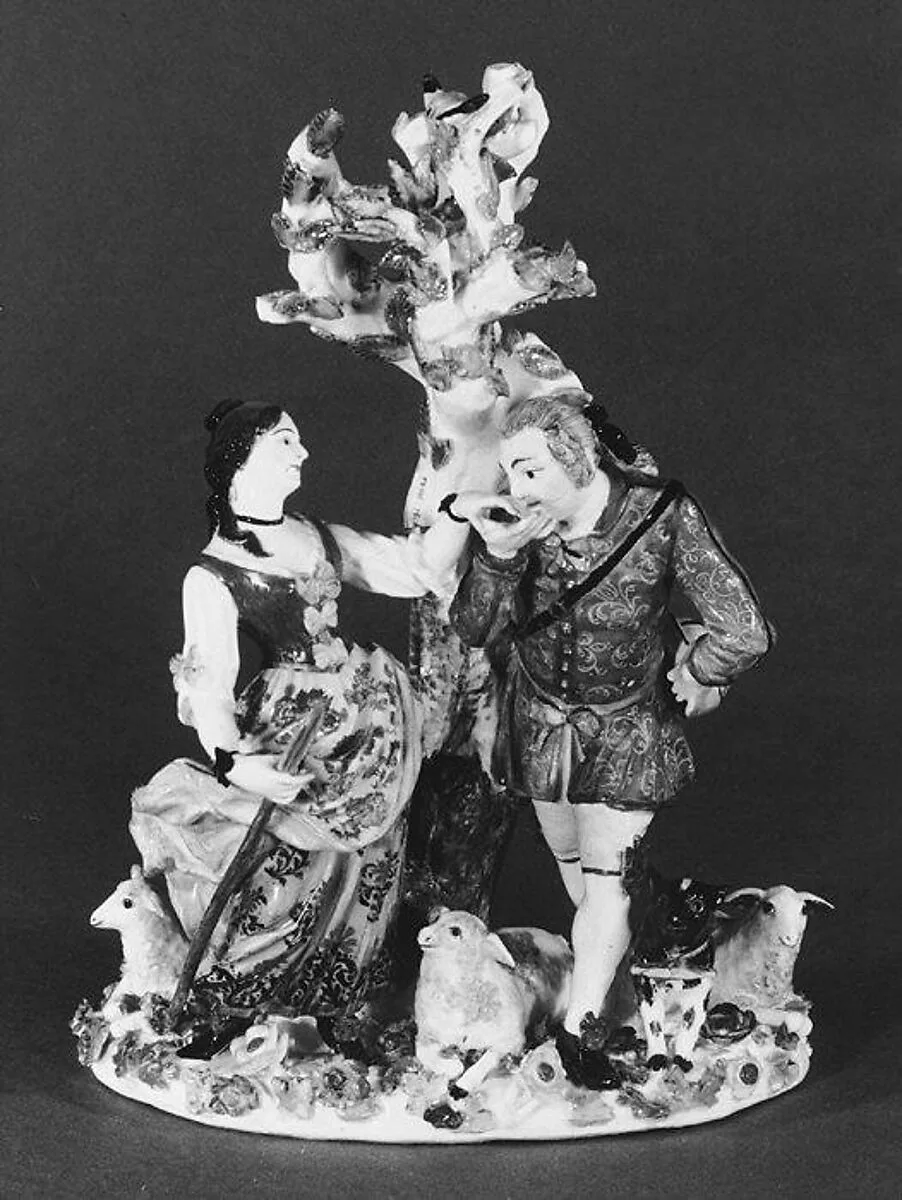 Shepherd lovers — Johann Joachim Kändler|Meissen Manufactory