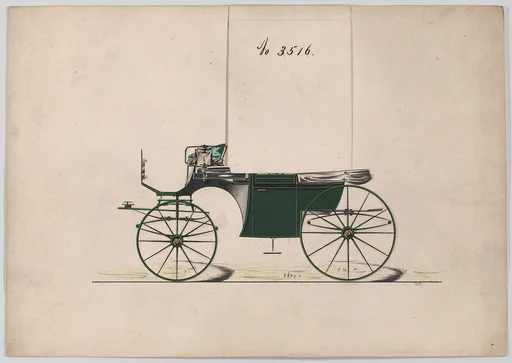 Design for Landaulet, no. 3516