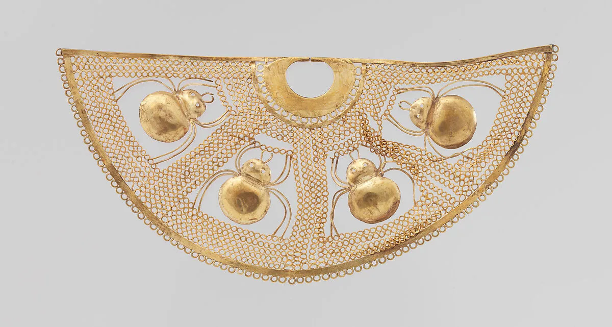 Nose Ornament with Spiders — Unknown