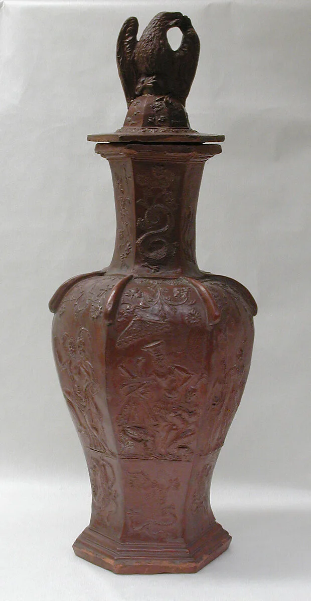 Hexagonal vase — Cornelius Funcke