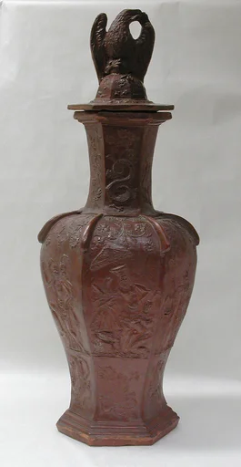 Hexagonal vase