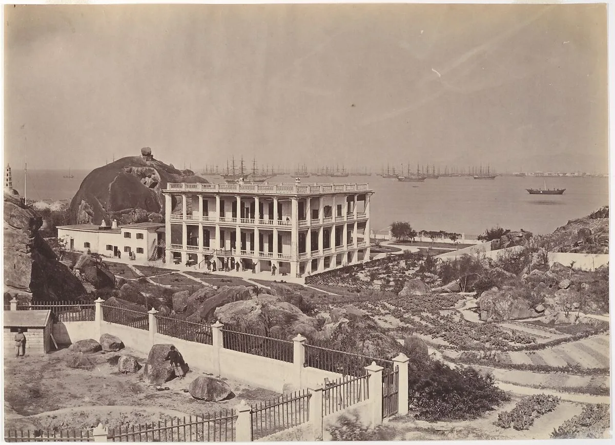 View of Swatow Harbour — John Thomson