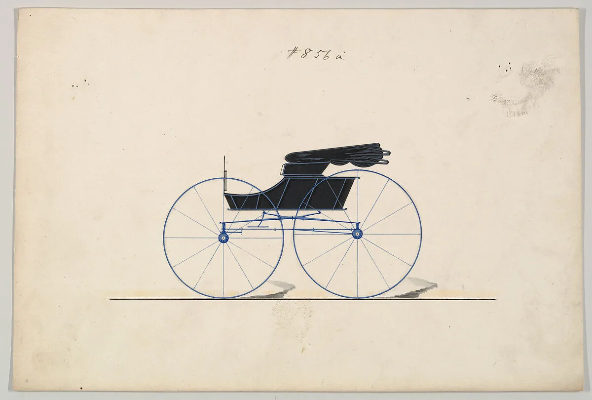 Design for Wagon, no. 856a — Brewster & Co.