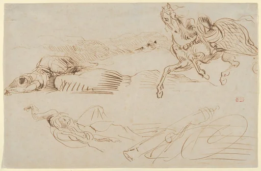 Fallen Warriors and a Runaway Horse