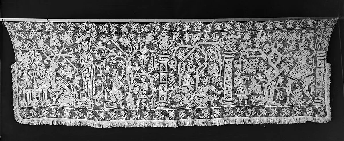 Valance of an altar frontal — Unknown