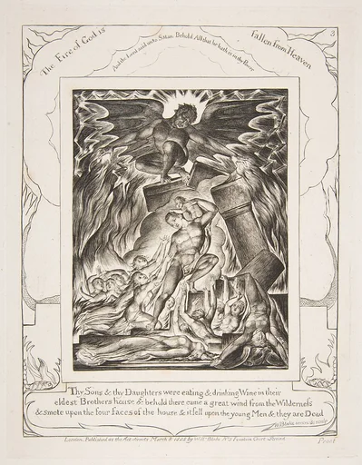 The Destruction of Job's Sons