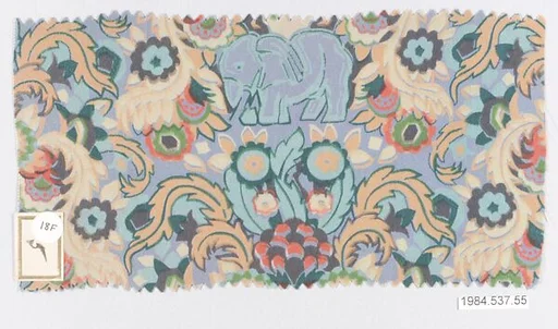 Textile sample, from the ¦Franko Prints¦ series